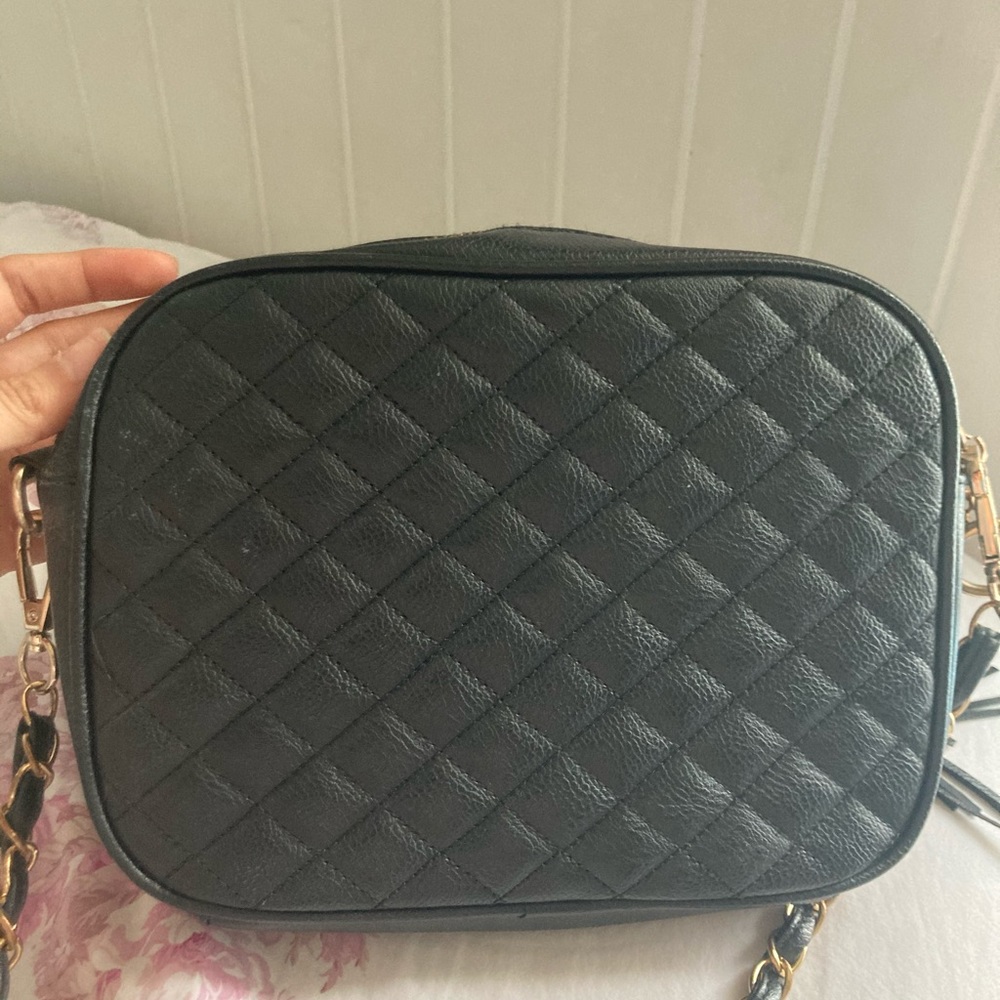 Like NEW Black Chain Crossbody Bag